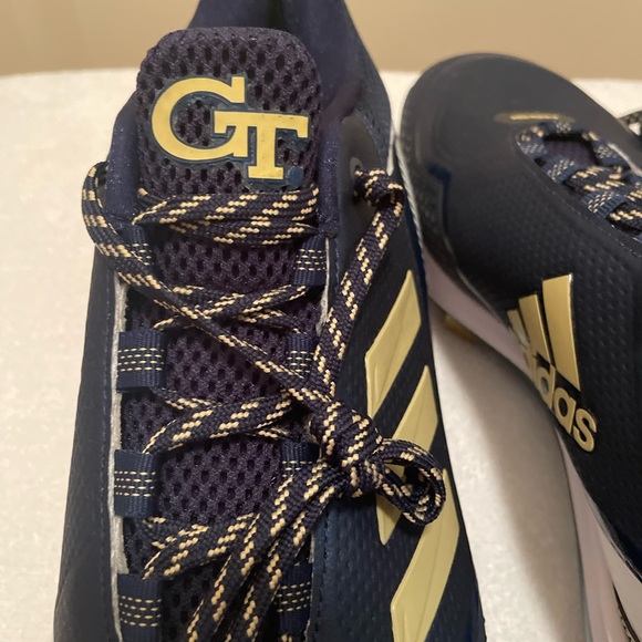 Adidas Icon Metal Baseball Cleats- Georgia Tech- Men’s Size 11 - Picture 9 of 9